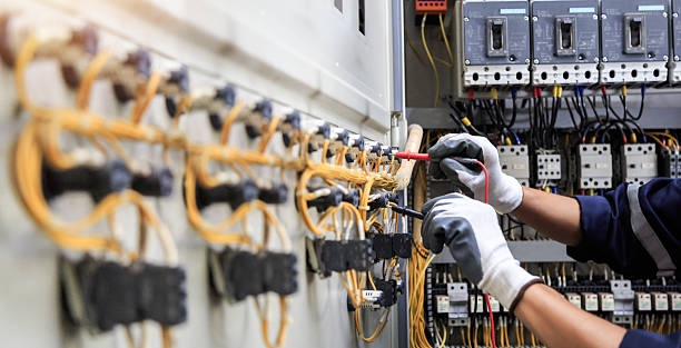 Professional Electrician technician working in Gahanna, OH